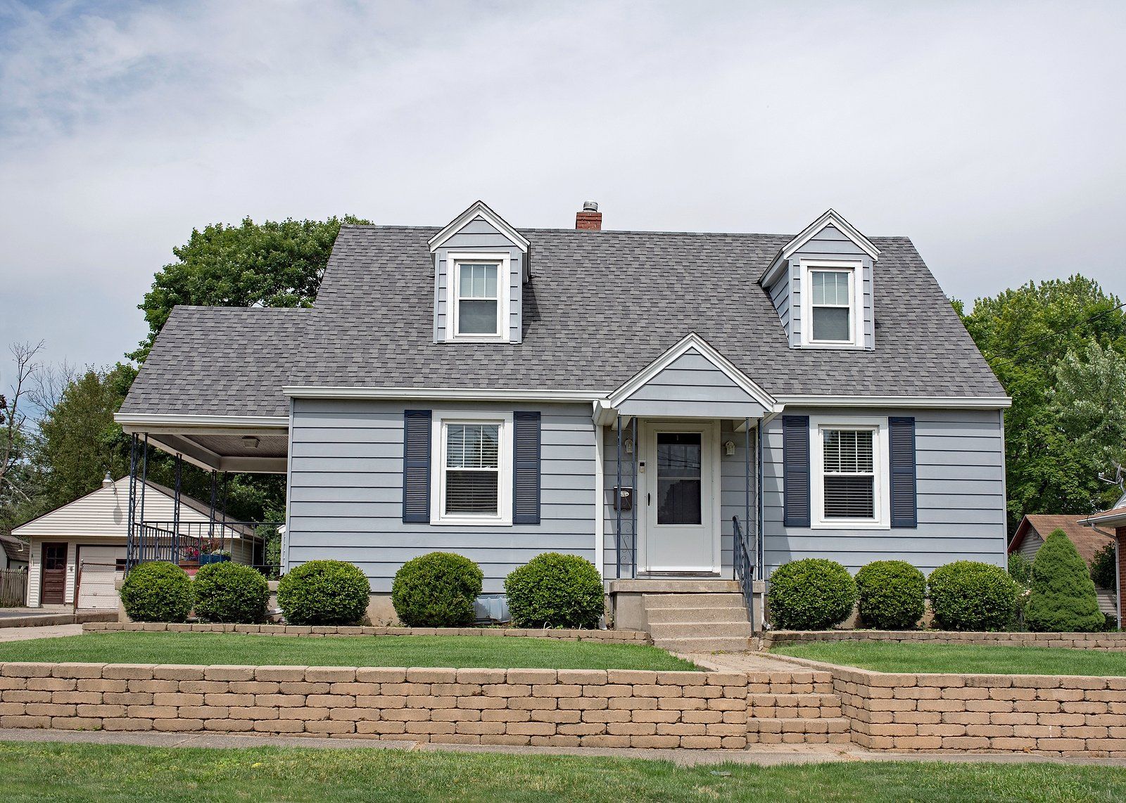 Dormer Brick Wall